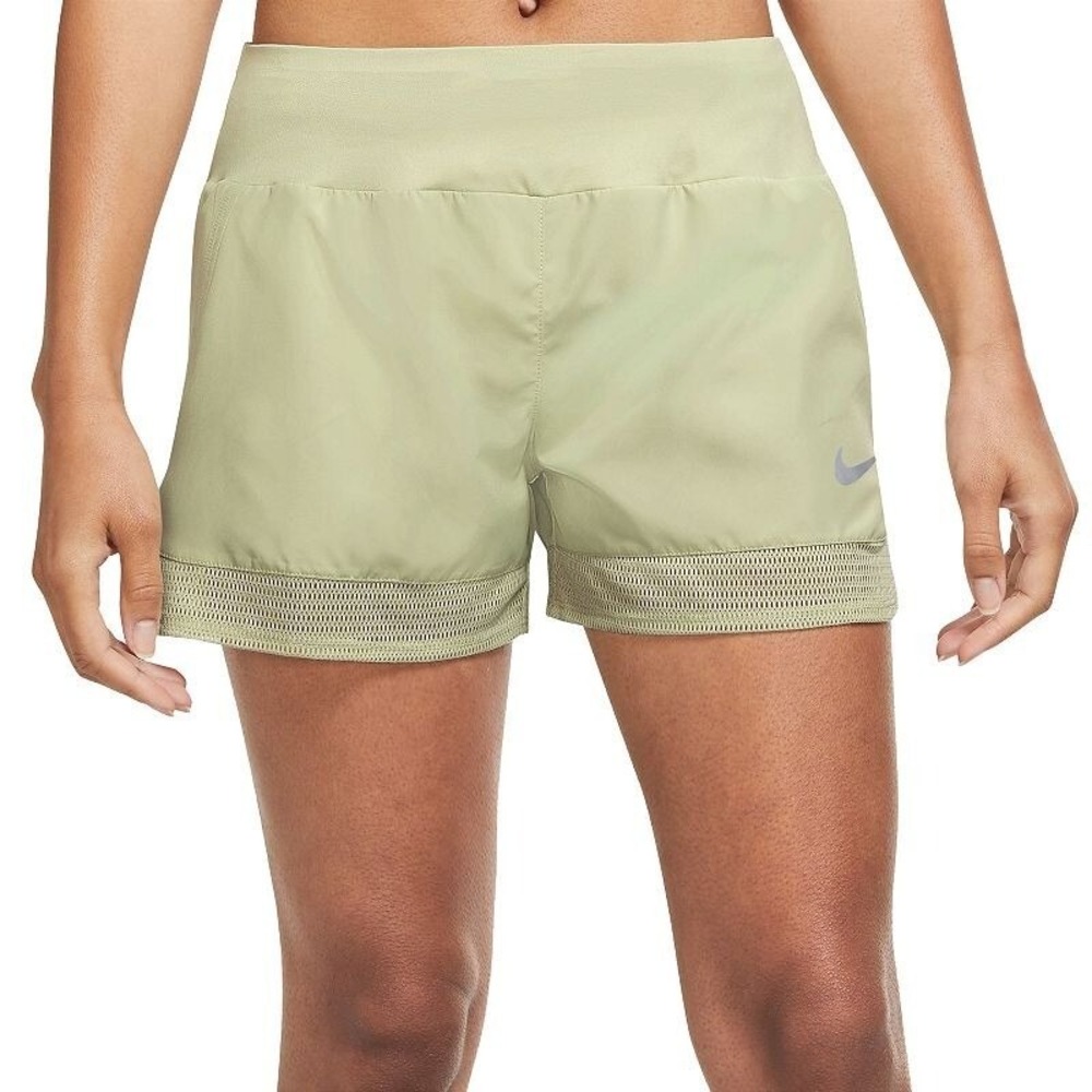 Women's Nike Dri-FIT Crew Running Shorts,‎ Size: XL, Green NWT